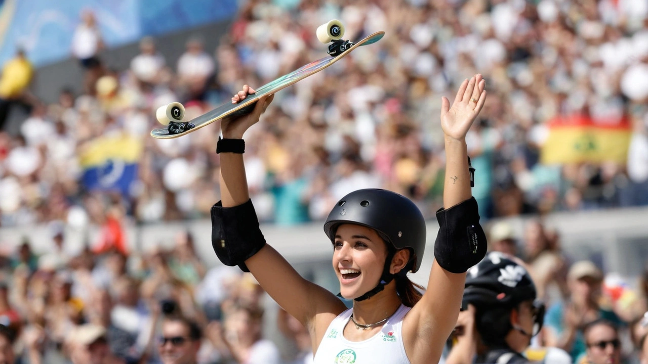 Dora Varella Brilha e Avança para a Final do Skate Park Feminino nas Olimpíadas de Paris 2024