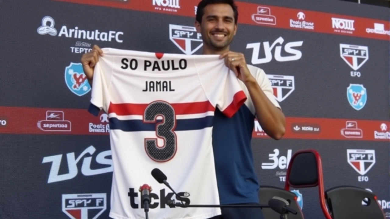 Jamal Lewis é Apresentado pelo São Paulo: 'Quero Aproveitar ao Máximo'