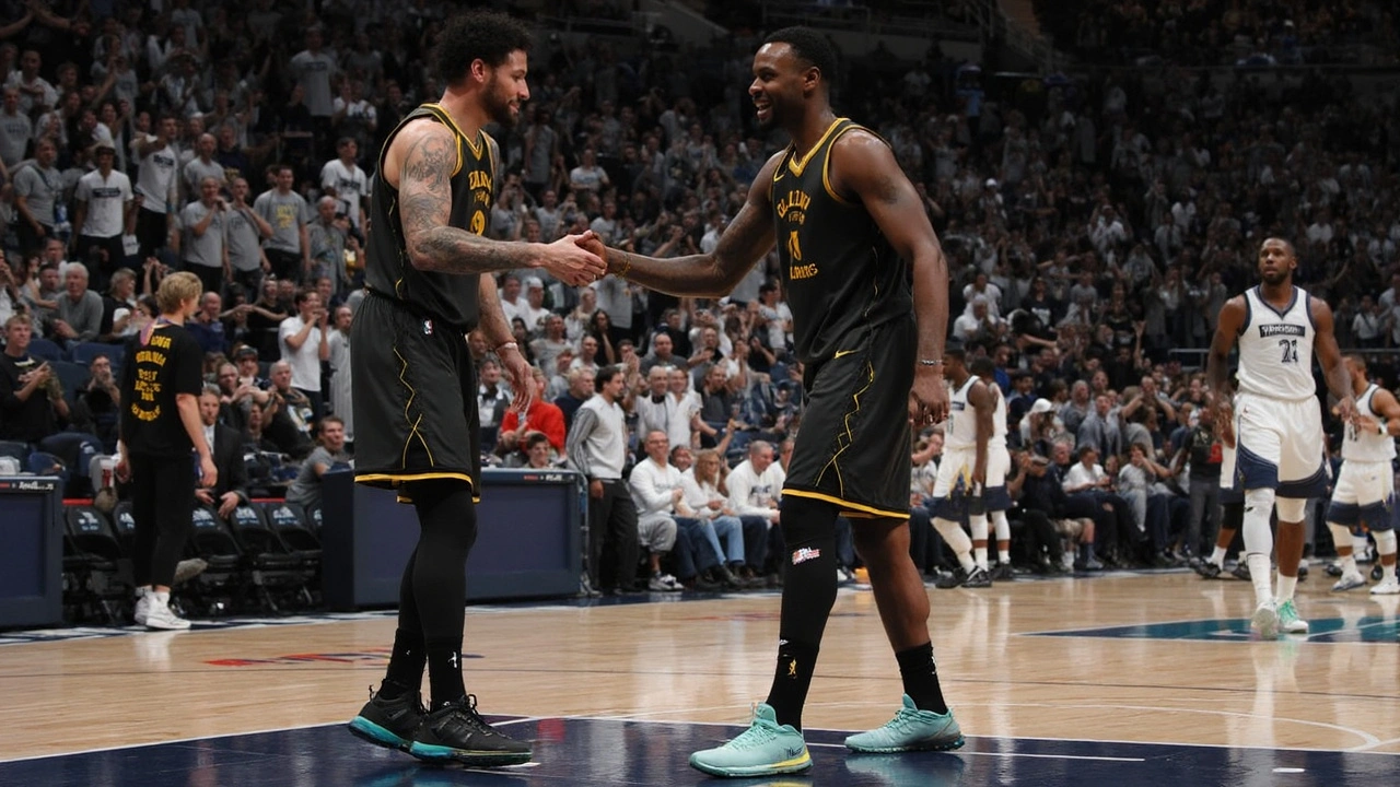 Warriors superam lesão de Curry e vencem Timberwolves no Jogo 1 dos playoffs