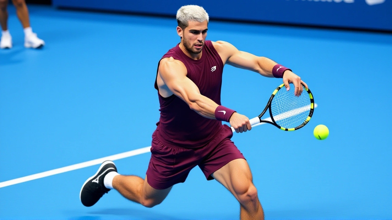Alcaraz vence Ruud em Tokyo e iguala recorde de 66 vitórias